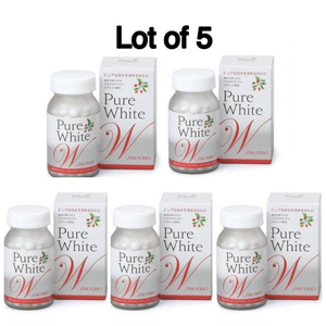 Shiseido purewhite w 270 tablets (set of 5)